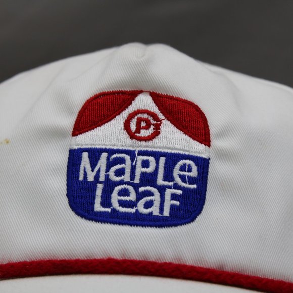 Vintage Stitched Graphic Hat - Maple Leaf Foods Canada - Adult Snapback - Picture 2 of 8